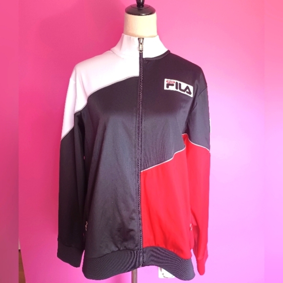 Fila Sport Men's Italia Soccer Track Jacket (Size Large) - Picture 1 of 7